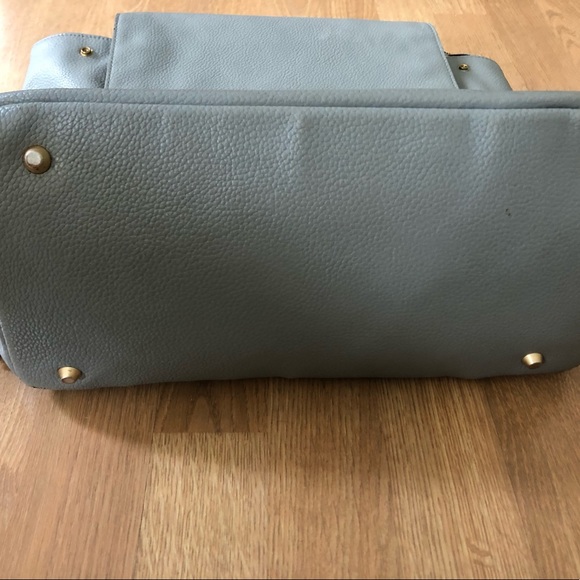 Freshly picked gray backpack ( used with some minor marks )